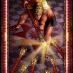 Karta 7 Różdżek (7 Buław)