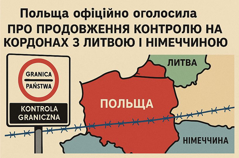 Польща посилює контроль на кордонах
