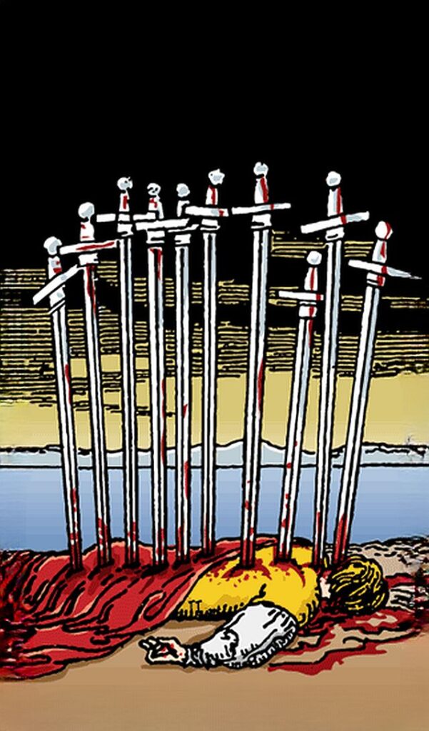 10 Mieczy Tarot