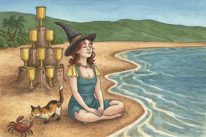 9 Kielichów Tarot