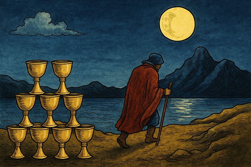 8 Kielichów Tarot