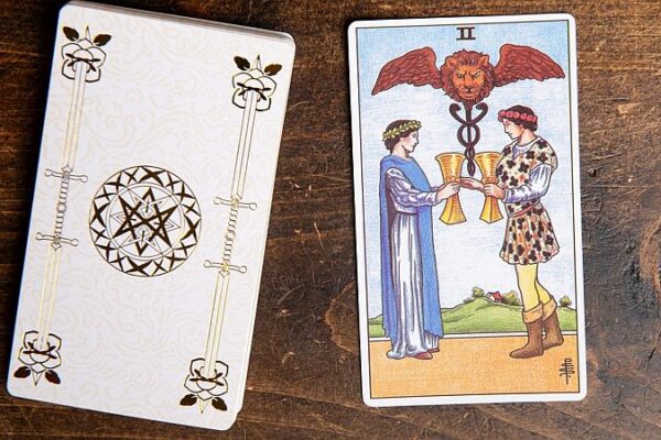2 Kielichów w tarocie