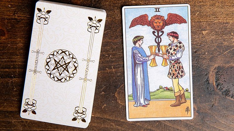 2 Kielichów w tarocie