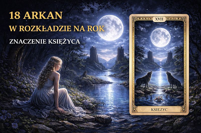 Znaczenie 18 Arkanu w rozkładzie na rok