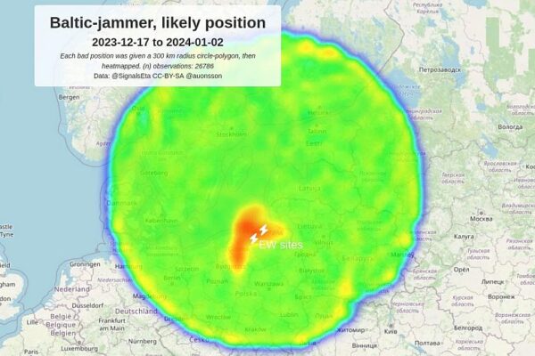 Як рф веде гібридну війну проти Європи через глушіння GPS на Балтиці