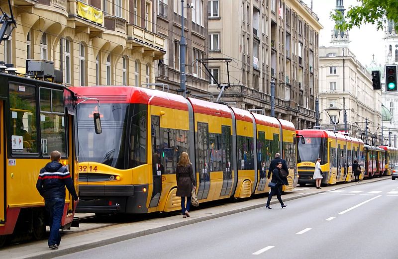 Trasy tramwajowe w Warszawie