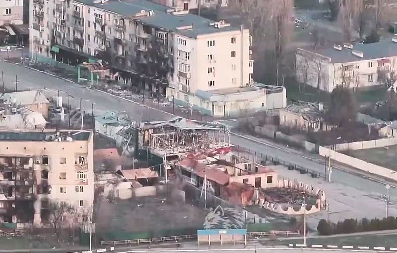 Ukraińskie miasto Oleszki jest oblężone przez rosyjskich okupantów.