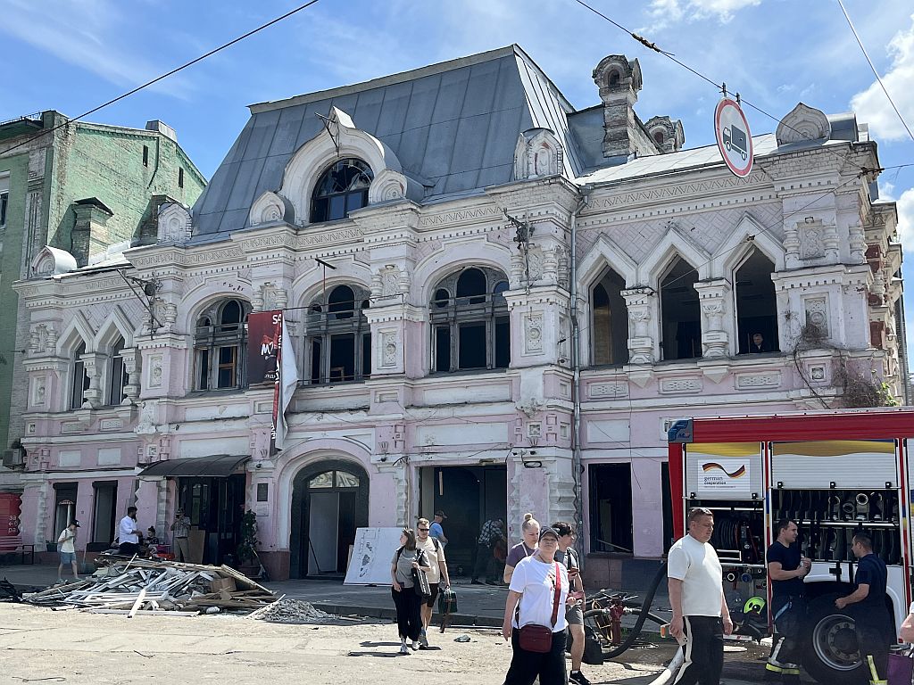 пошкодження будівлі Малої опери на Лук’янівці