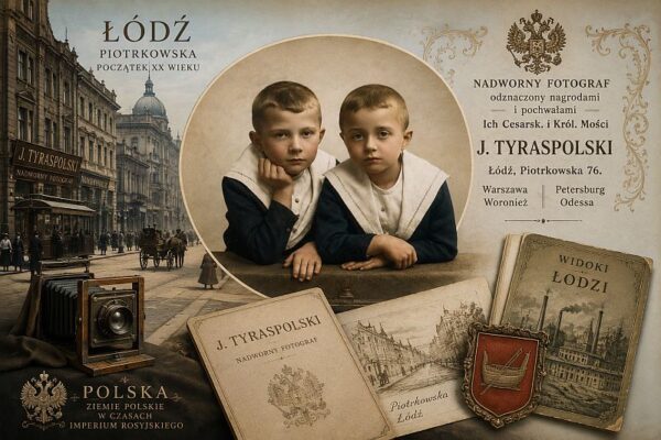 Polska fotografia z Łodzi z czasów Imperium Rosyjskiego