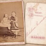Bolesław Rzewuski - fotograf Radomia i portret dwóch dziewczynek